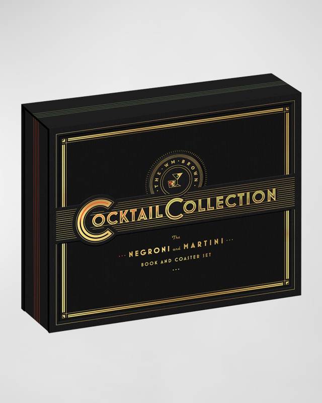 The WM Brown Cocktail Collection Book & Coaster Set